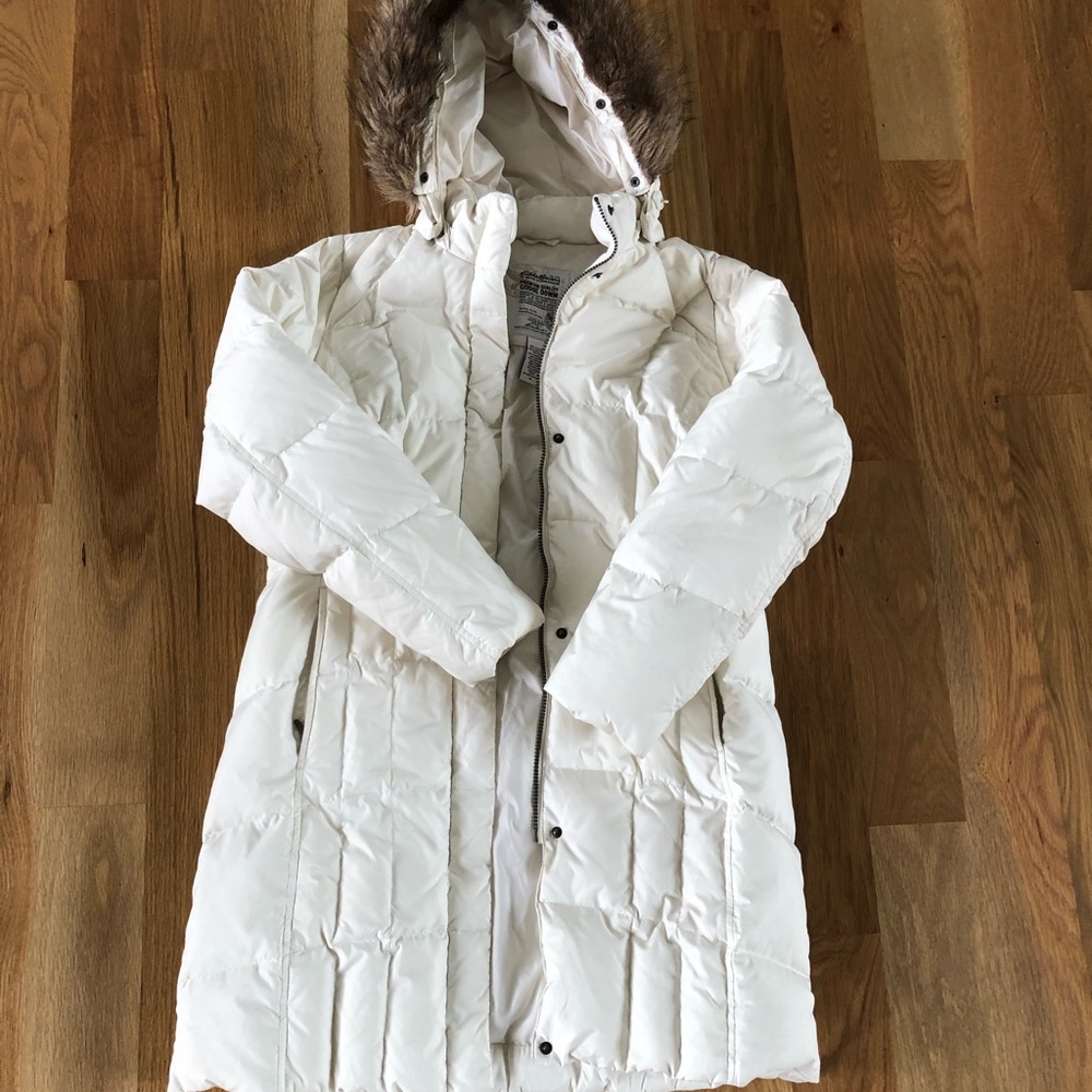 Eddie Bauer Goose Down Coat (excellent condition)
